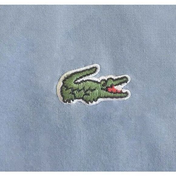 Lacoste 4-Piece QUEEN Sheet Set Allure Blue 100% Cotton Percale $120+ - Picture 7 of 8